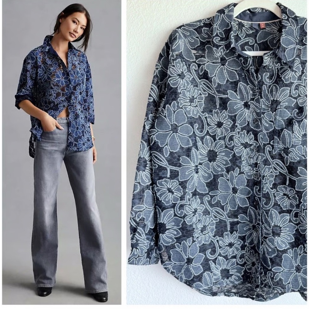 Pilcro button-down blouse